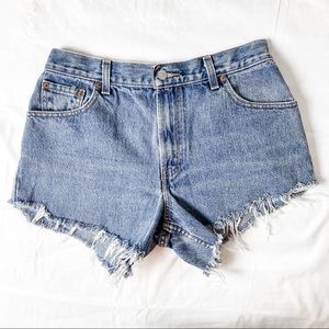 LEVI’S 550 Relaxed Tapered Denim Shorts